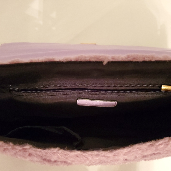 Selling Beautiful Purple Furry Purse/Handbag - Picture 10 of 10